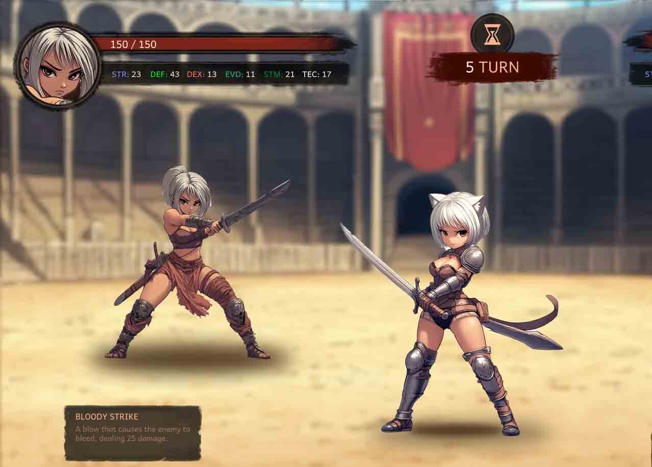 激情角斗场阿奎隆之恋SexArenaPassionofAquilon官中步兵版